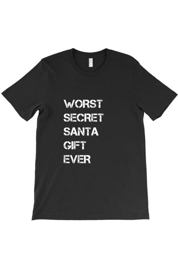 Worst Secret St. Nick Ever Funny Holiday Gift Exchange Graphic T-Shirt - Trending Now G3493, Up to 5XL