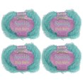 thumbnail image 1 of Worsted Weight Dish Scrubby Sparkle Yarn, 50g Per Skein, 4 Skeins Color 308 Caribbean Green, 1 of 7