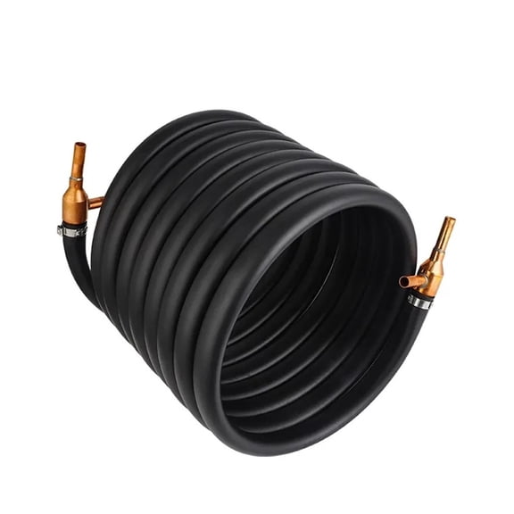 Wort Heat Exchanger - Counterflow Chiller, 6.5M Copper Tubing Cooling Tools, Cooling Coil Manchine For Wine Beer Homebrew ,Easy to Install