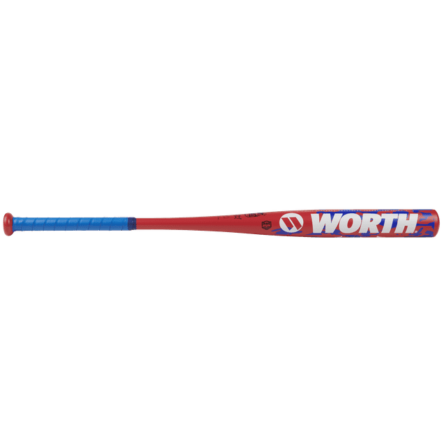 Worth Camo Amp 2 1/4" Barrel ASA Slowpitch Softball Bat, 34 inch (8