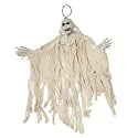 Worth Imports 35" Hanging Halloween Mummy, BaigeWhite