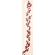 Worth Imports 5 Weatherproof Berry Garland, Red