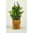 thumbnail image 1 of Worth Imports Inc 11" Artificial Lavender in 3" Burlap Pot - Purple - 11, 1 of 1