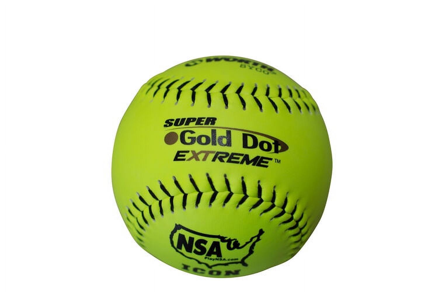 Worth Pro Comp Super Gold Dot NSA Slowpitch Softballs