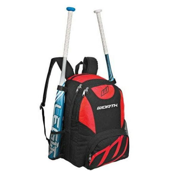 BKPK2 WORTH PLAYER BACK PACK RED
