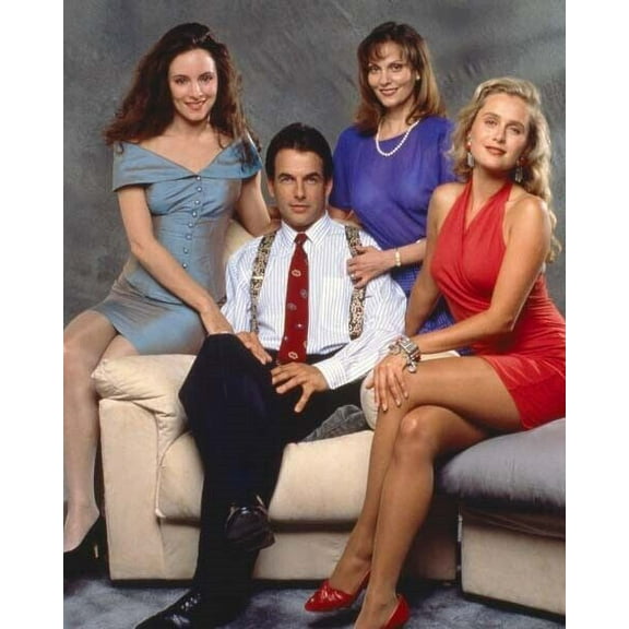 Worth Winning Mark Harmon Lesley Ann Warren Madeleine Stowe Maria Holvoe 4x6 photo