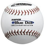 Worth Worth 47-525 Synthetic Blue Dot SFB-12 Baseball-Softball Balls