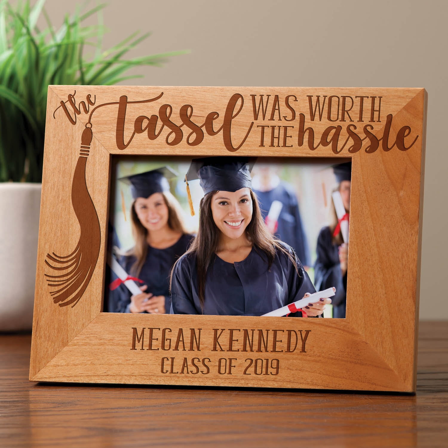 Worth the Hassle Personalized Picture Frame