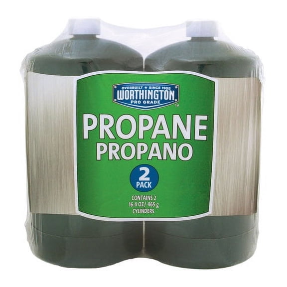 Worthington 16.4 oz Propane Cylinder Gel Fuel (2 Pack)