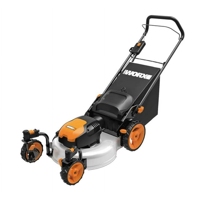 Worx 19In 13Amp Caster Wheeled Electric Lawn Mower