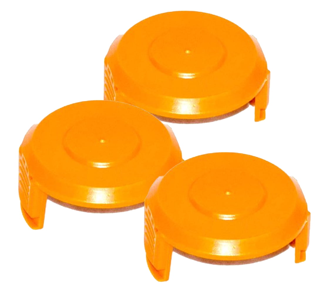 Worx (3 Pack) 50006531 Cordless Trimmer WA6531 Spool Cap Cover 