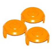 Worx 3 Pack WA6531 Trimmer Edger 50006531 Spool Cap Cover # WA6531-3PK