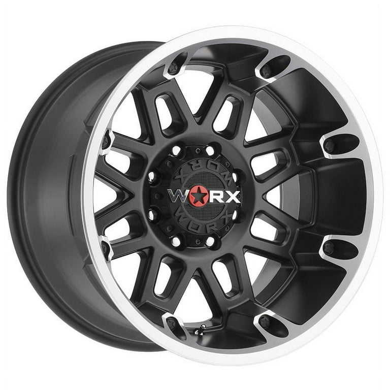 Worx 811U Conquest 20x9 8x170 18et Satin Black Cut s Satin Clear