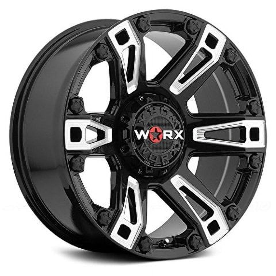 Worx - Brandclub - Worx Beast 18 Black Milled Wheel / Rim 5x150
