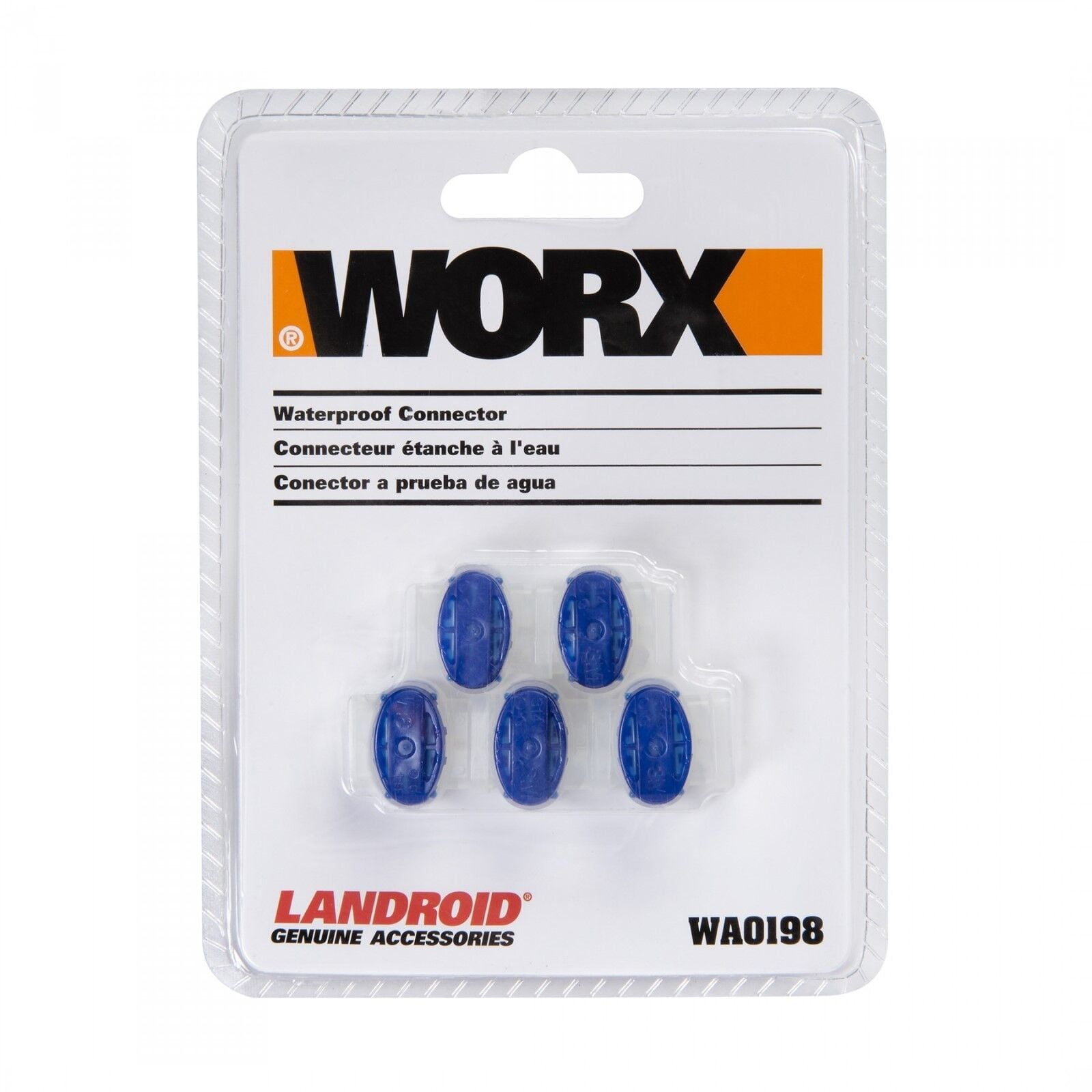 Worx WA0198 5pc LANDROID Outdoor Rated Wire Connectors