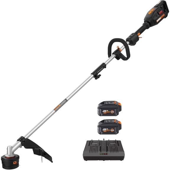 Worx Nitro WG186 40V PowerShare PRO Attachment-Capable Driveshare 15" Cordless String Trimmer