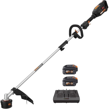 WORX - Nitro WG186 40V 15" Driveshare String Trimmer - Black