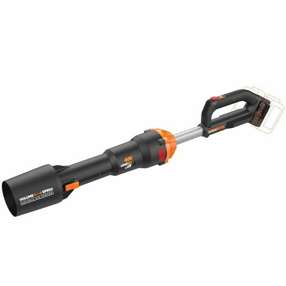 Worx Nitro WG585 40V Power Share PRO LEAFJET Cordless Leaf Blower with Brushless Motor (2) Batteries and Charger Included