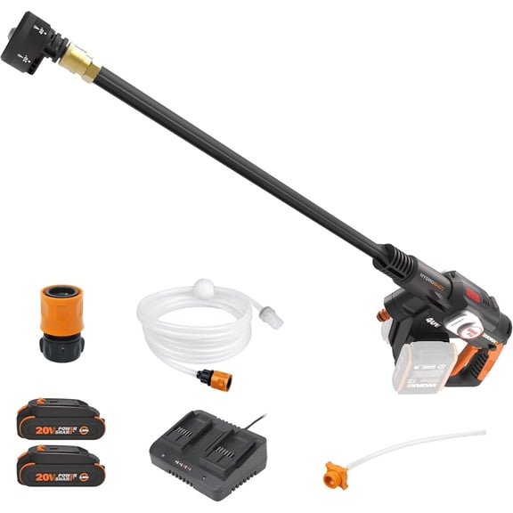 Worx Nitro WG647 40V Power Share Hydroshot 800 Max PSI Power Cleaner (Batteries & Charger Included)