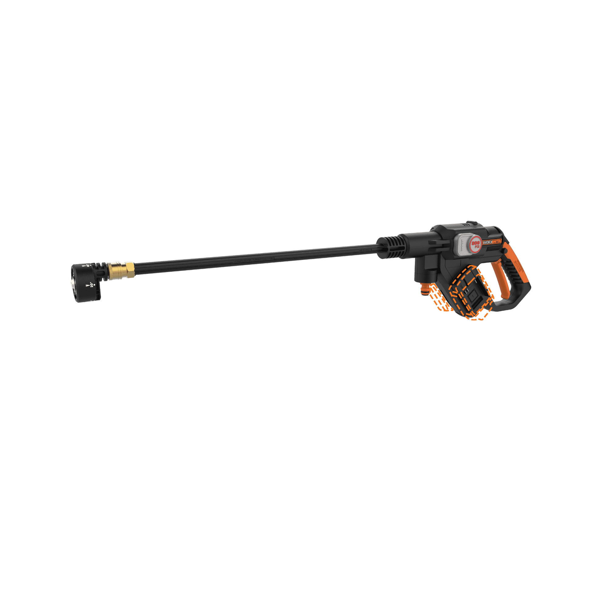 Worx Nitro WG647.9 40V Power Share Hydroshot 800 Max PSI Power