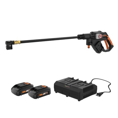 WORX - Nitro WP657 40V Power Share Hydroshot 800 Max PSI Power Cleaner-Batteries and Charger Included - Black