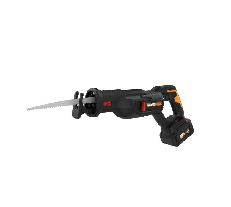 Worx Nitro WX516L 20V Power Share PRO 4.0Ah Cordless Reciprocating Saw