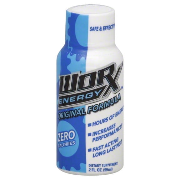 Worx Original Formula Energy Drink 2 oz Can