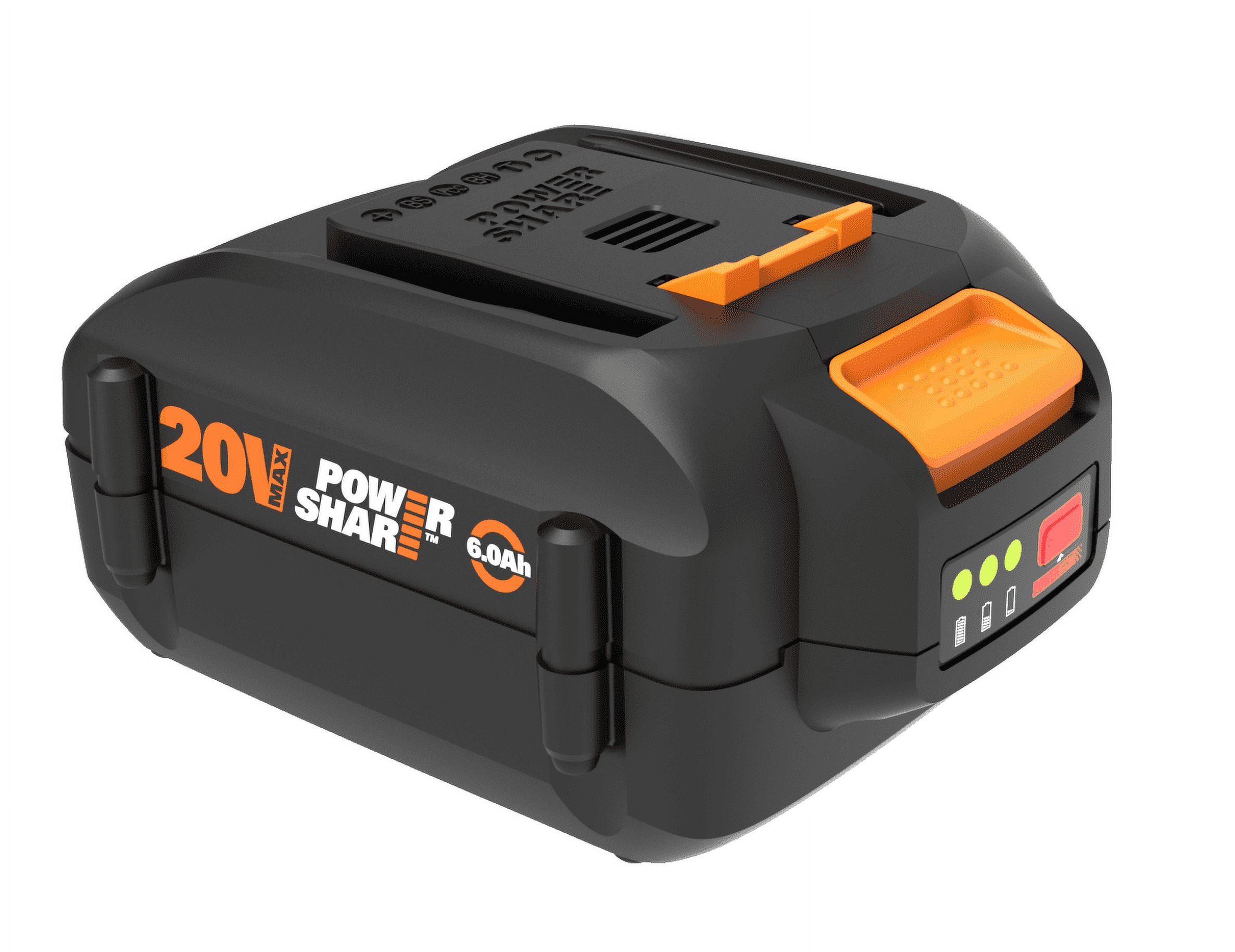 Worx Power Share Pro 20V Max 6Ah High Capacity Battery