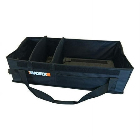 WORX - WA0234 Aerocart Wheelbarrow Adjustable Tub Organizer - Black