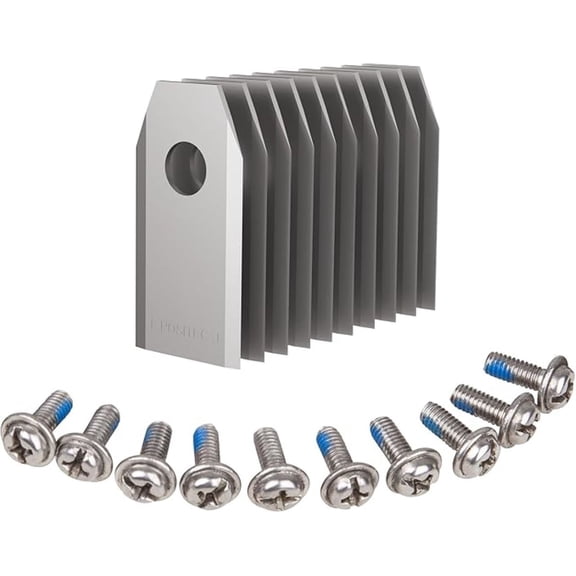 Worx WA0719 Universal Replacement Blades for Landroid Vision Cloud 2WD & 4WD Robotic Lawn Mowers (10 pcs)