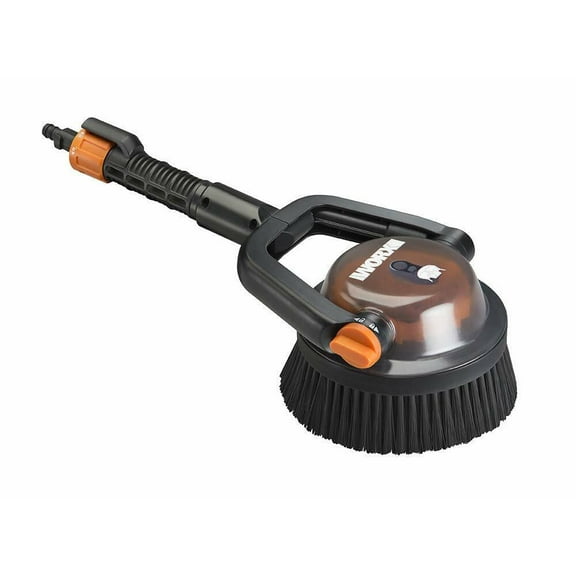 Worx WA1821 Adjustable Outdoor Power Scrubber (Hard Bristles), Quick Snap Connection, Fits: WG625, WG629, WG630, WG640 and WG644 Series