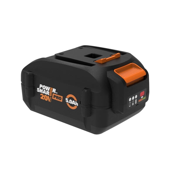 Worx WA3571 20V MAX Lithium-Ion PowerShare PRO 5.0 Ah Battery