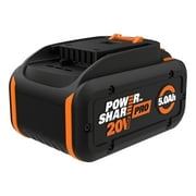 Worx WA3675 20V 5.0 Ah Power Tool Battery for Worx Power Tools