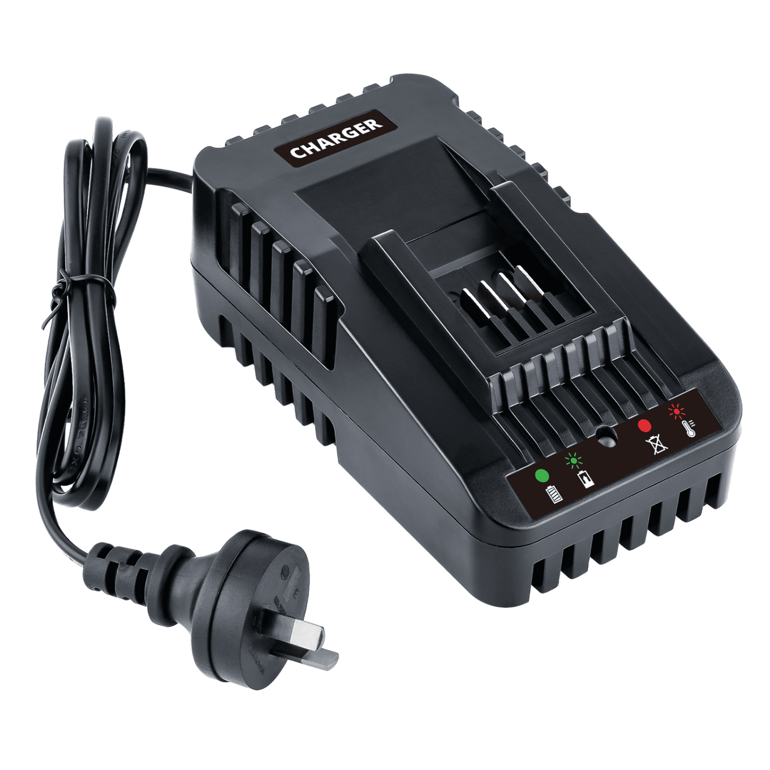 Worx WA3880 18V 20V Li ion Quick Charger Compatible with WA3551 WA3575 WA3578 WA3512 WA3512.1 WA3522 WA3544 WA3671