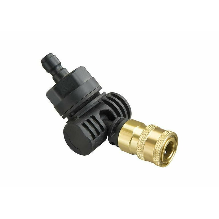 Worx Hydroshot Pivoting Quick Connect Adapter, 180° Adjustable