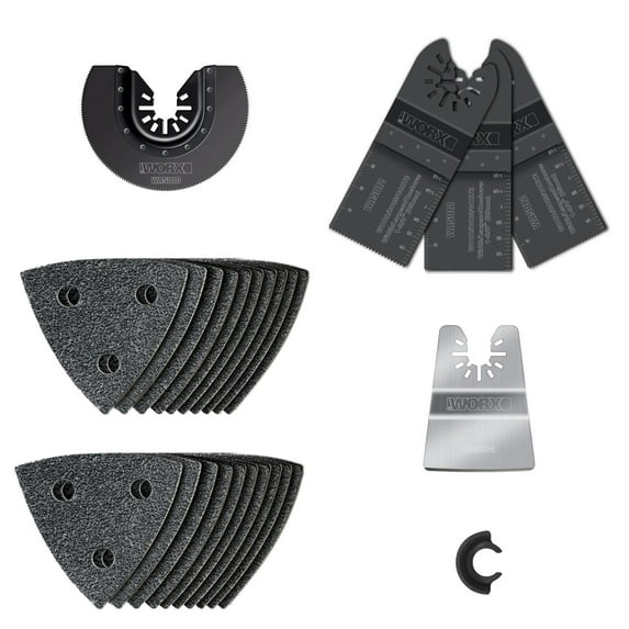 Worx WA5701 26-Piece Oscillating Tool Accessory Kit