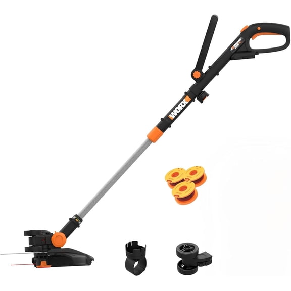 Worx WG170.9 20V PowerShare Cordless 12" Grass and Weed String Trimmer and Edger (Tool Only)