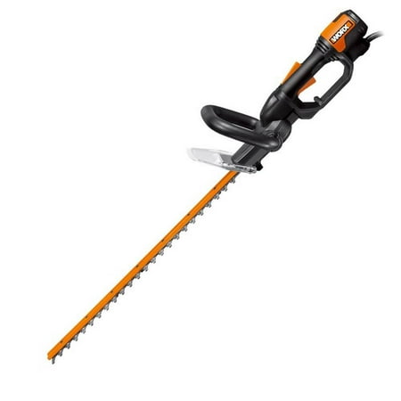 Worx WG209 24 Inch 4 Amp Lightweight Corded Electric Shrub Bush & Hedge Trimmer