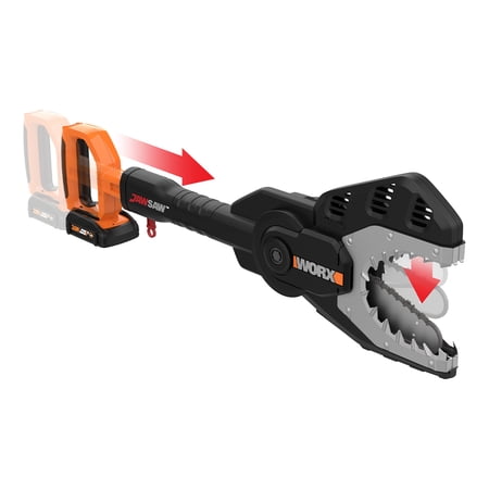 Worx WG320 20V Power Share JawSaw Cordless Chainsaw