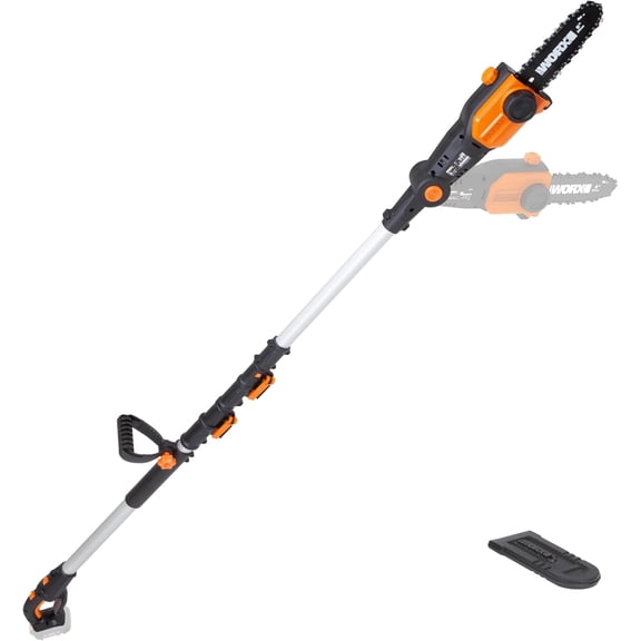 Worx WG349.9 20V Power Share 8" Pole Saw with Auto-Tension (Tool Only)