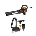 Worx WG524 12 Amp TRIVAC 3in1 Yard Mulcher, Lawn Vacuum, Electric