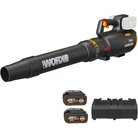 WORX - WG582 40V 780CFM 190MPH Blower - Black