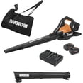 thumbnail image 1 of Worx WG583 40V PowerShare 4.0Ah Cordless Leaf Blower/Vac/Mulcher, 1 of 13