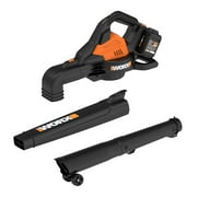 Worx WG583.9 40V Power Share Leaf Blower Cordless, 3-in-1 Blower for Lawn Care with Vacuum and Mulcher No Battery and Charger Included - Tool Only