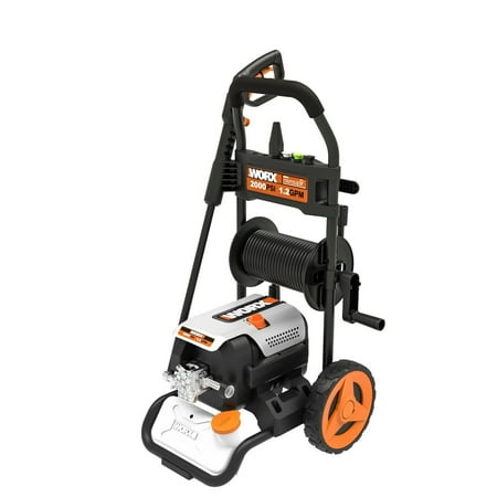 WORX - Electric Pressure Washer up to 2000 PSI - Black