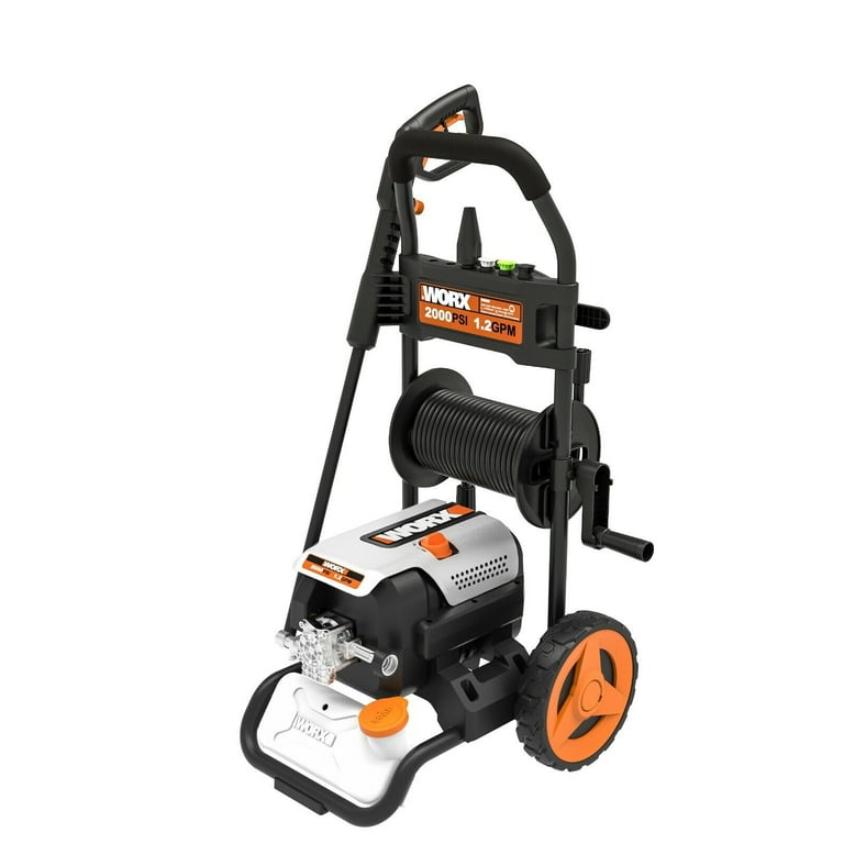 Worx WG607 13 Amp Brushless 2000 PSI Electric Pressure Washer 1.2 GPM