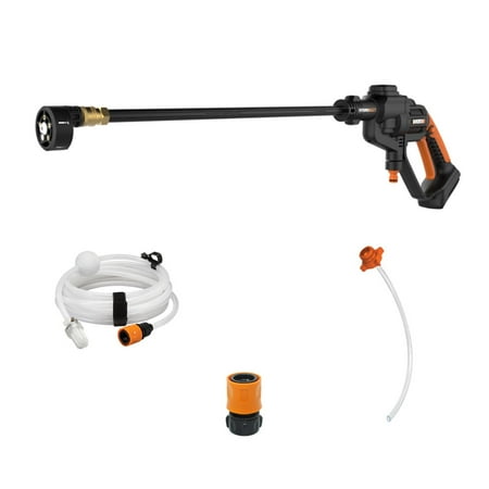 WORX - WG620 20V Power Share Cordless Hydroshot Portable Power Cleaner (4 Ah Battery and Charger Included) - Black