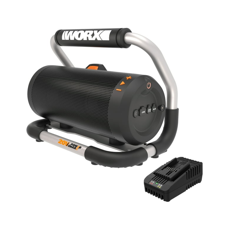 Worx WX009L 20V Cordless Bluetooth Speaker (Battery & Charger