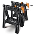thumbnail image 1 of Worx WX065 Clamping Sawhorses + Bar Clamps, 1 of 12