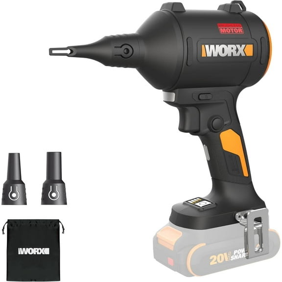 Worx Nitro WX099L.9 20V Power Share Duster, Inflator and Shop Blower  Battery & Charger Not Included